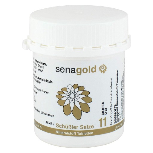 BIOCHEMIE Senagold 11 Silicea D 12 Tabletten 400 St