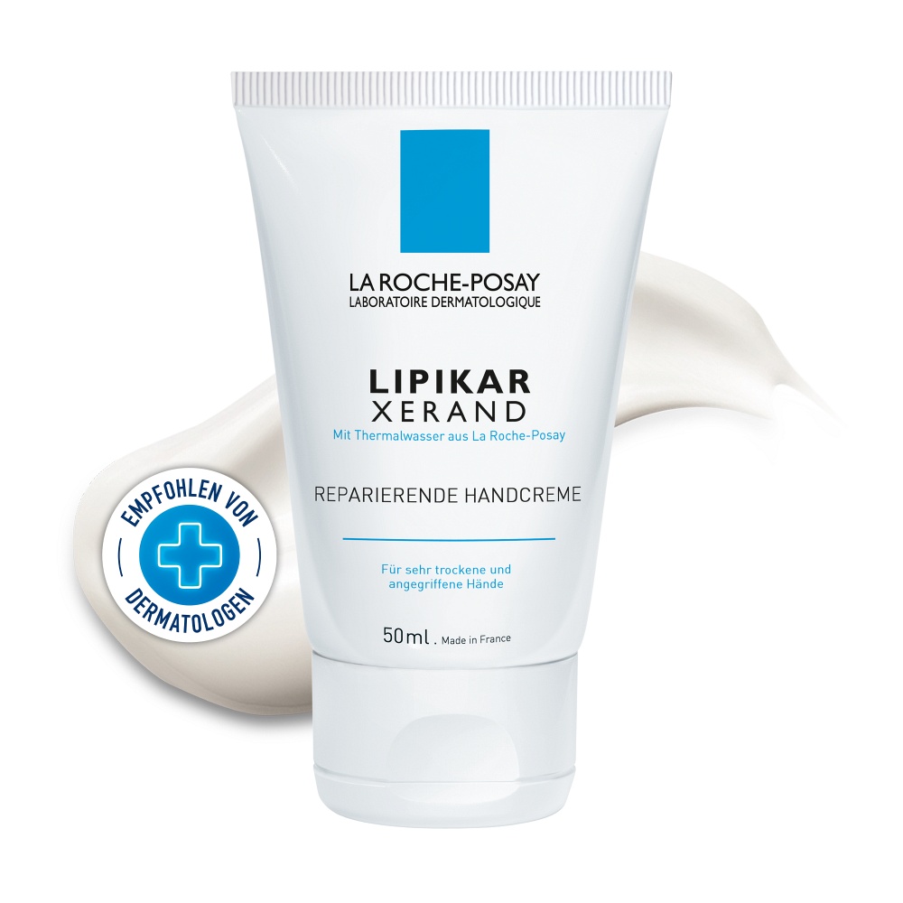 La Roche Posay Lipikar Xerand Reparierende Handcreme für sehr trockene, empfindliche Haut 50 ml
