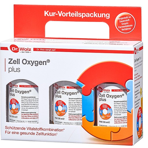 ZELL OXYGEN plus Kur flüssig 3X250 ml