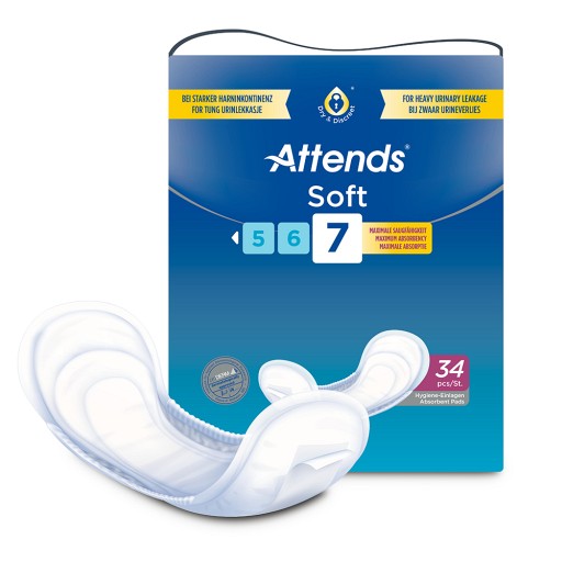 ATTENDS Soft 7 4X34 St