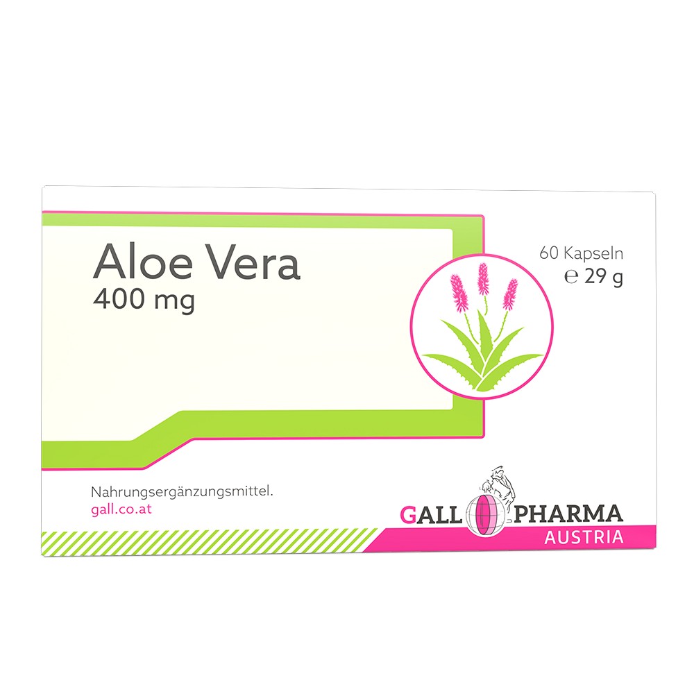 ALOE VERA 400 mg GPH Kapseln - 60 St - Versandapotheke mediherz.de