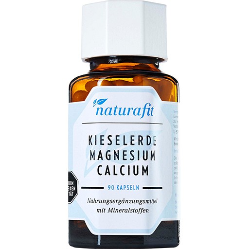 NATURAFIT Kieselerde Calcium Magnesium Kapseln 90 St