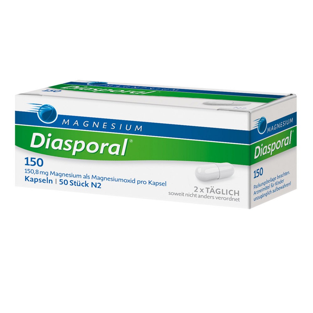 MAGNESIUM DIASPORAL 150 Kapseln 50 St
