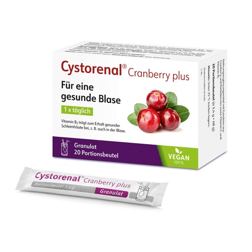 CYSTORENAL Cranberry plus 20 St
