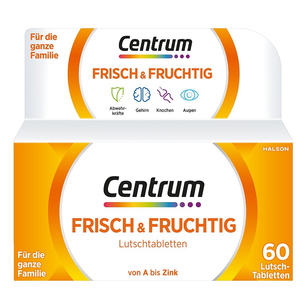 CENTRUM frisch & fruchtig Lutschtabletten 60 St