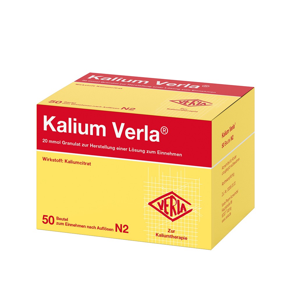 KALIUM VERLA Granulat Btl. 50 St
