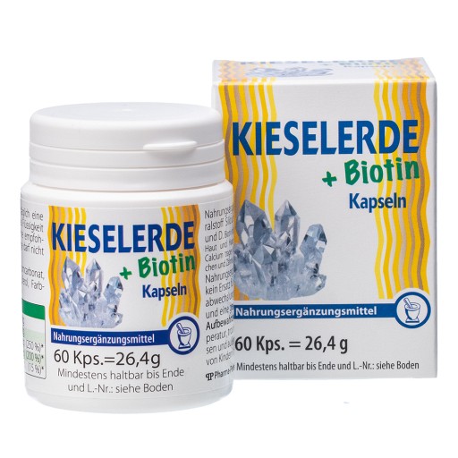 KIESELERDE+BIOTIN Kapseln 60 St