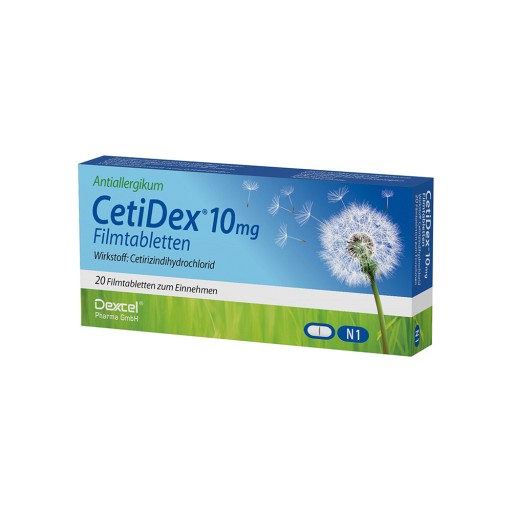 CETIDEX 10 mg Filmtabletten 20 St