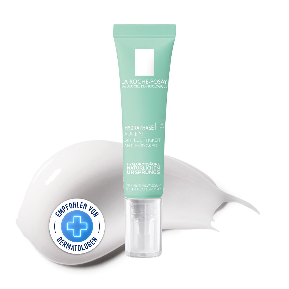 La Roche Posay Hydraphase HA Augen, Hydratisierende Augenpflege, Für empfindliche Augenpartie 15 ml