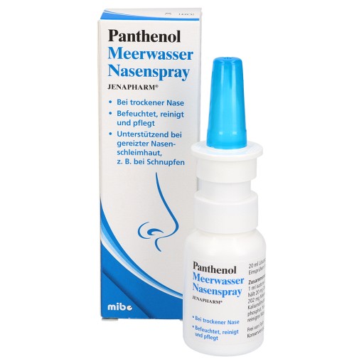 PANTHENOL Meerwasser Nasenspray JENAPHARM 20 ml
