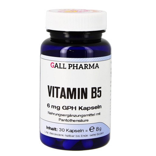 VITAMIN B5 6 mg GPH Kapseln 30 St