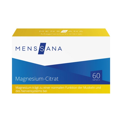 MAGNESIUMCITRAT MensSana Kapseln 60 St
