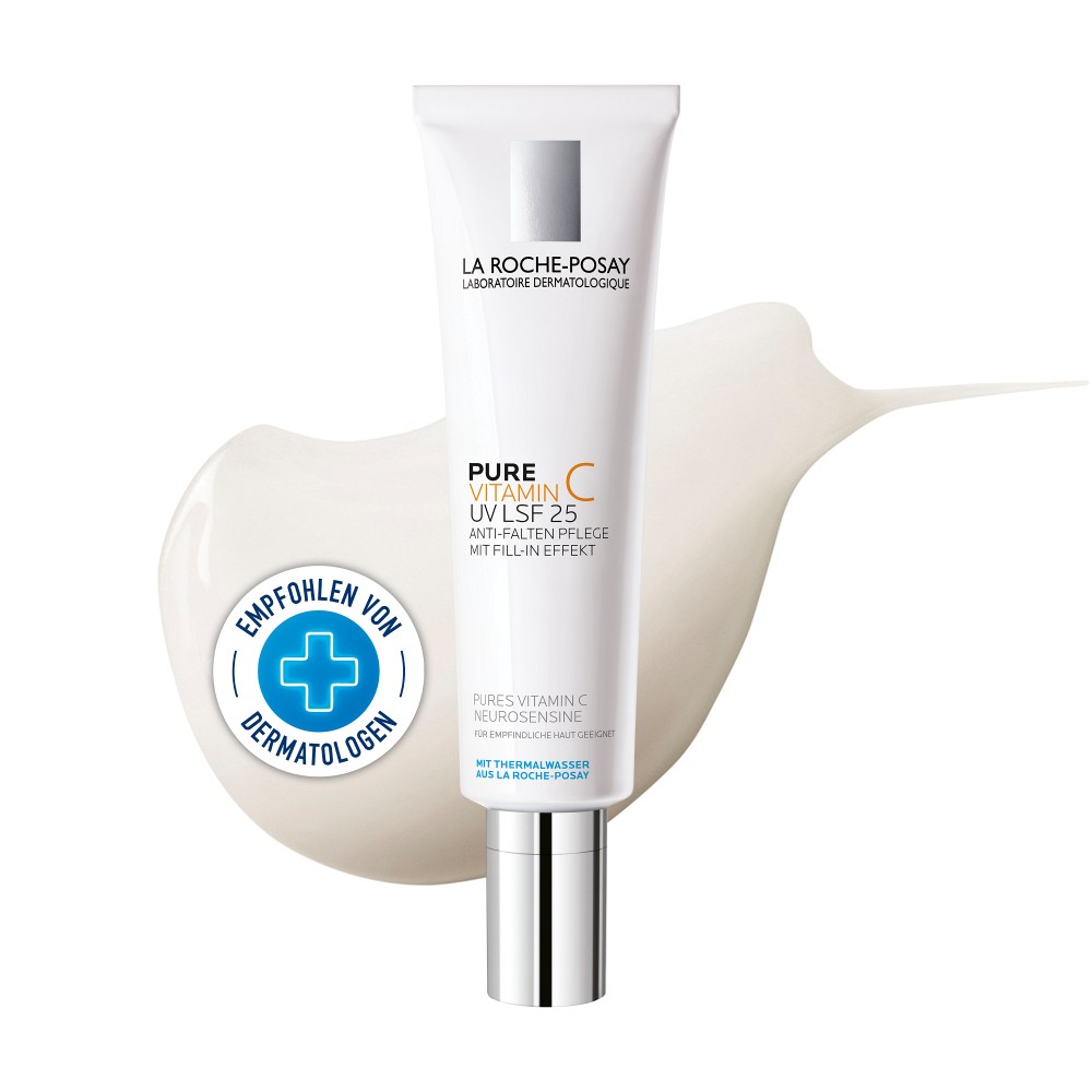 La Roche Posay Pure Vitamin C UV LSF25 Anti Aging Gesichtscreme mit Vitamin C und Lichtschutz 40 ml