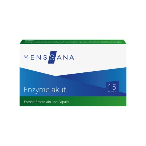 ENZYME akut MensSana Kapseln 15 St