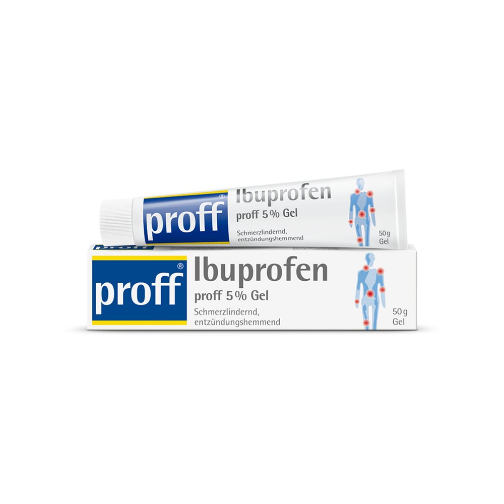 IBUPROFEN proff 5% Gel 50 g