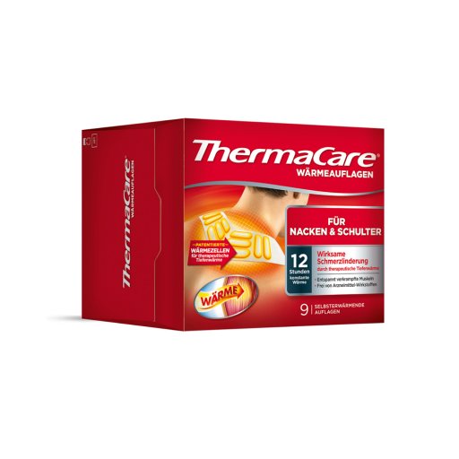 THERMACARE Nacken/Schulter Auflagen z.Schmerzlind. 9 St