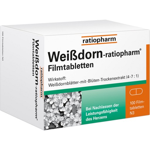 WEISSDORN-RATIOPHARM Filmtabletten 100 St