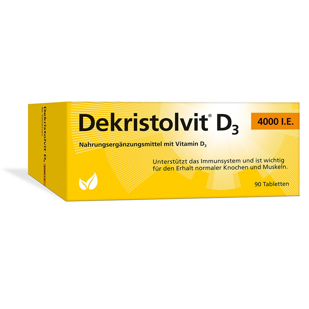 DEKRISTOLVIT D3 4000 I.E. Tabletten - 90St - Calcium & Vitamin D3