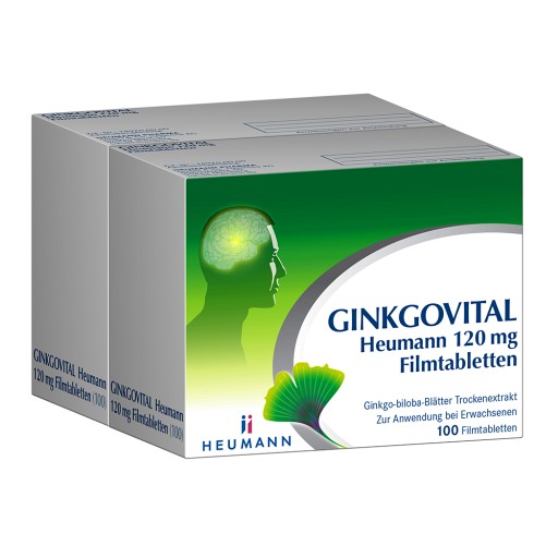 GINKGOVITAL Heumann 120 mg Filmtabletten 200 St
