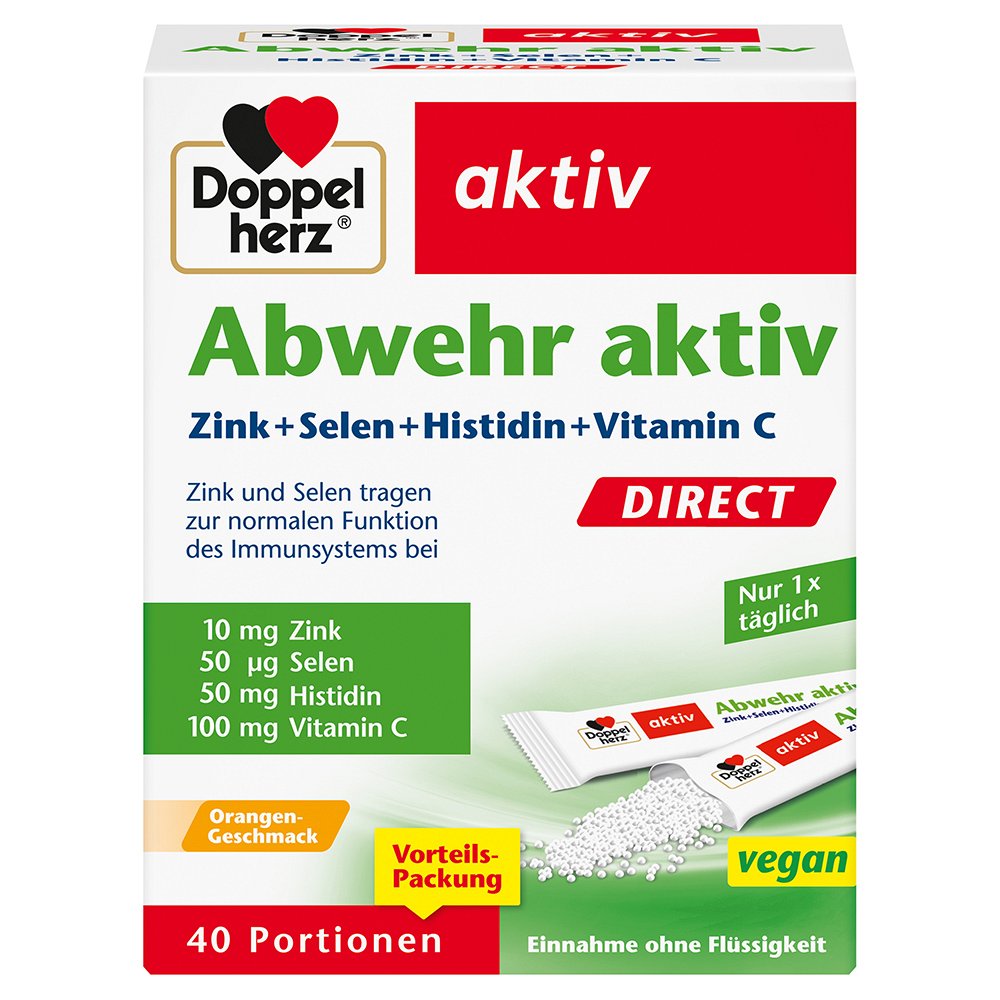 DOPPELHERZ Abwehr aktiv DIRECT Pellets 40 St