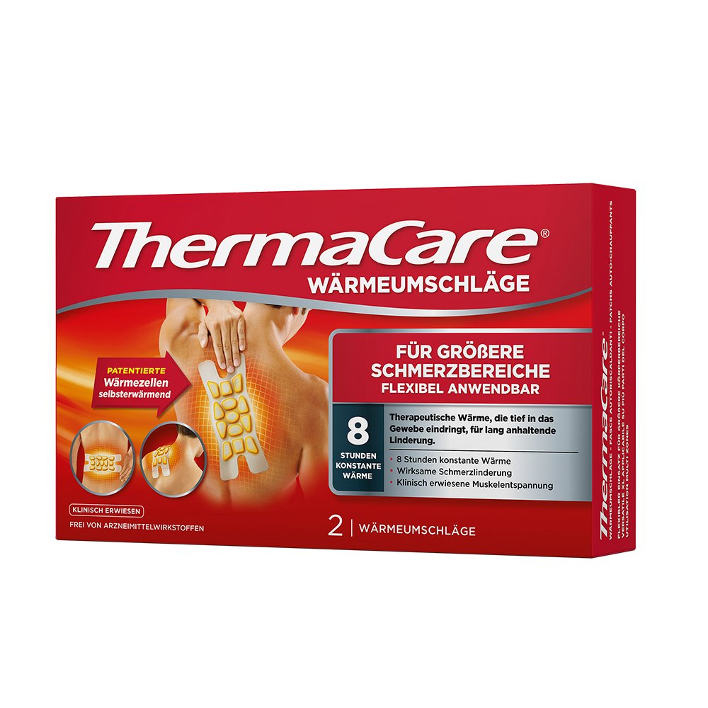 THERMACARE für größere Schmerzbereiche 2 St
