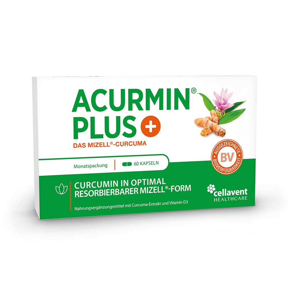 Acurmin PLUS - Mizell Kurkuma Kapseln 60 St