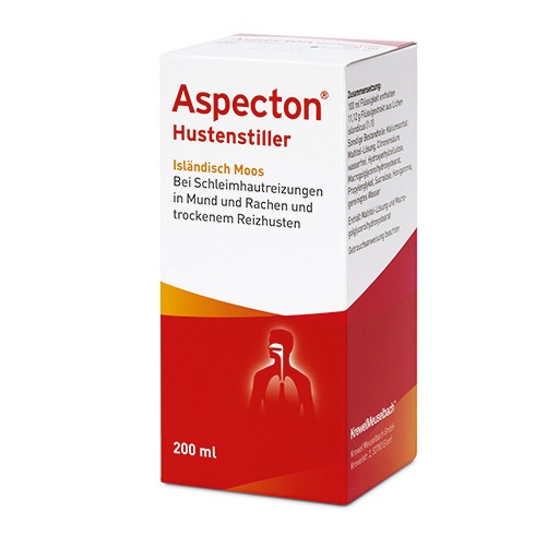 ASPECTON Hustenstiller Isländisch Moos Saft 200 ml