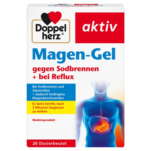 DOPPELHERZ Magen-Gel gegen Sodbrennen+bei Reflux - 20St