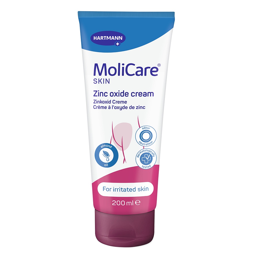MOLICARE Skin Zinkoxid Creme 200 ml