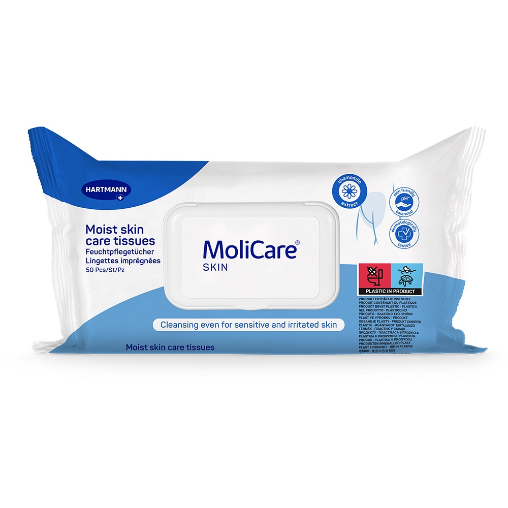 MOLICARE Skin Feuchtpflegetücher 50 St