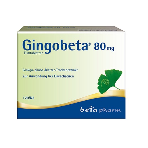 GINGOBETA 80 mg Filmtabletten 120 St