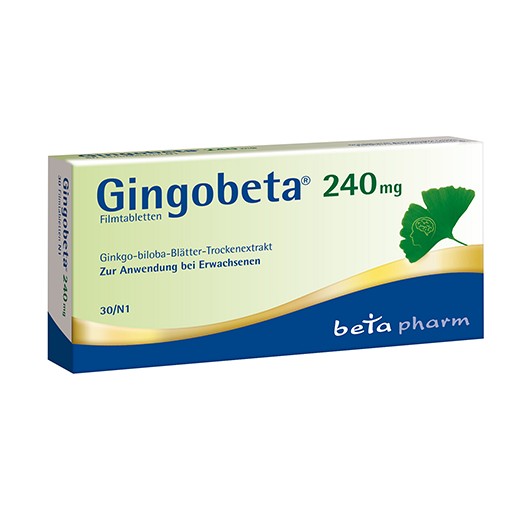 GINGOBETA 240 mg Filmtabletten 30 St