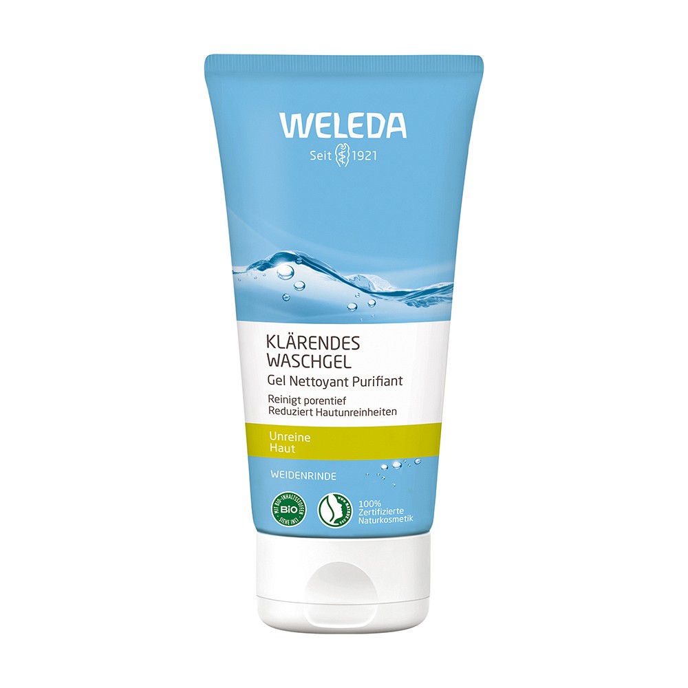 WELEDA NATURALLY CLEAR klärendes Waschgel 100 ml
