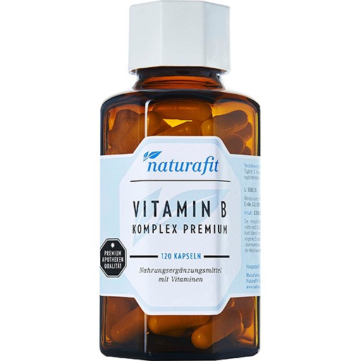 NATURAFIT Vitamin B Komplex Premium Kapseln 120 St
