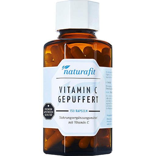 NATURAFIT Vitamin C gepuffert Kapseln 150 St