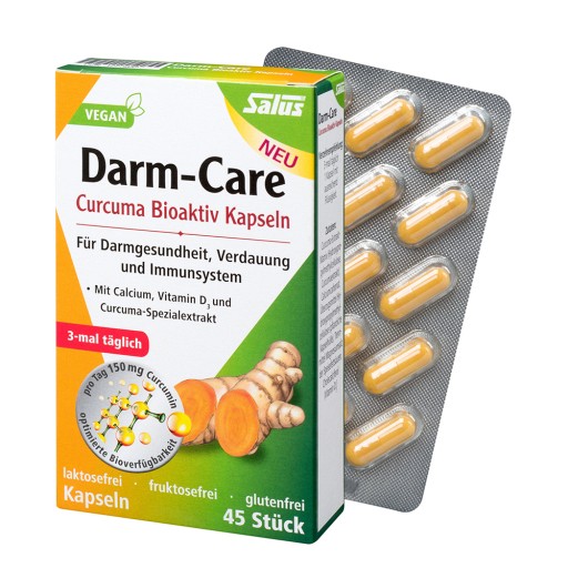 DARM-CARE Curcuma Bioaktiv Kapseln Salus 45 St