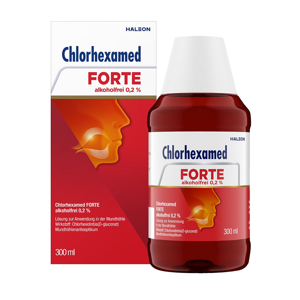 CHLORHEXAMED FORTE alkoholfrei 0,2% Lösung - 300ml