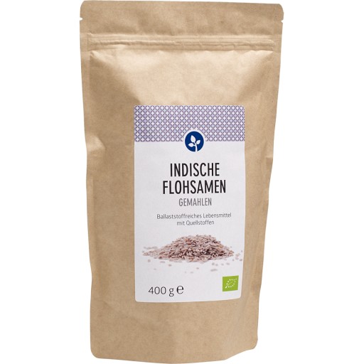 INDISCHE Flohsamen gemahlen Bio 400 g