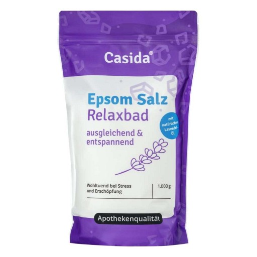 EPSOM Salz Relaxbad mit Lavendel 1 kg