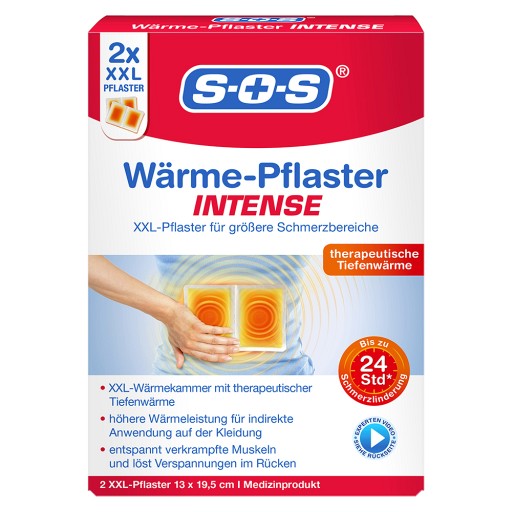 SOS WÄRME-Pflaster Intense - 2 St