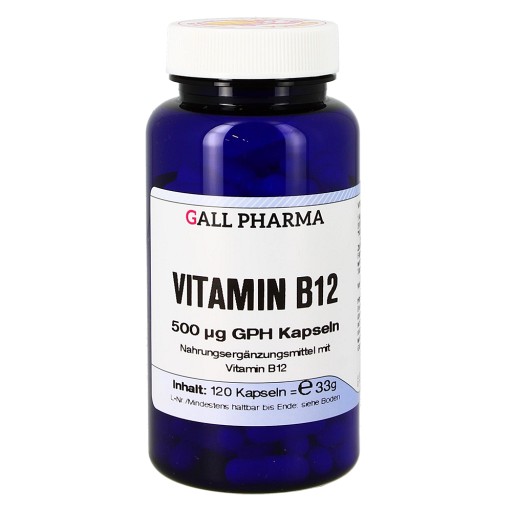 VITAMIN B12 500 μg GPH Kapseln 120 St