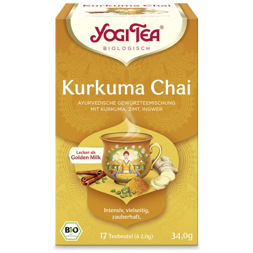 YOGI TEA Kurkuma Chai Bio Filterbeutel 17X2.0 g