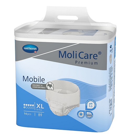 MOLICARE Premium Mobile 6 Tropfen Gr.XL 4X14 St