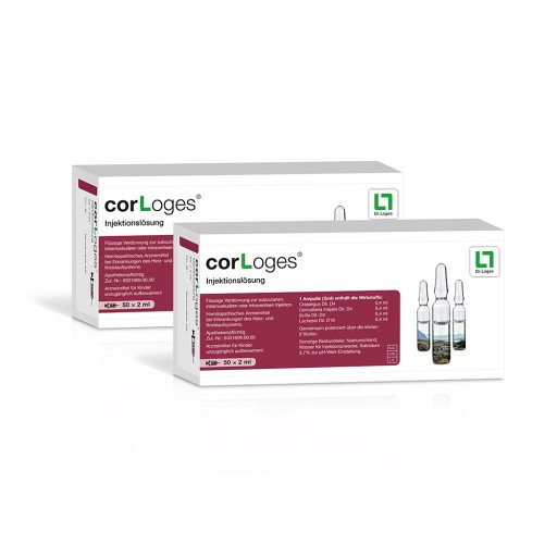 CORLOGES Injektionslösung Amp. 100X2 ml
