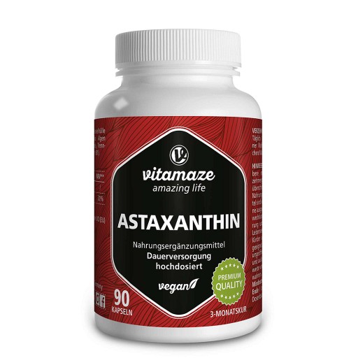 ASTAXANTHIN 4 mg vegan Kapseln - 90St