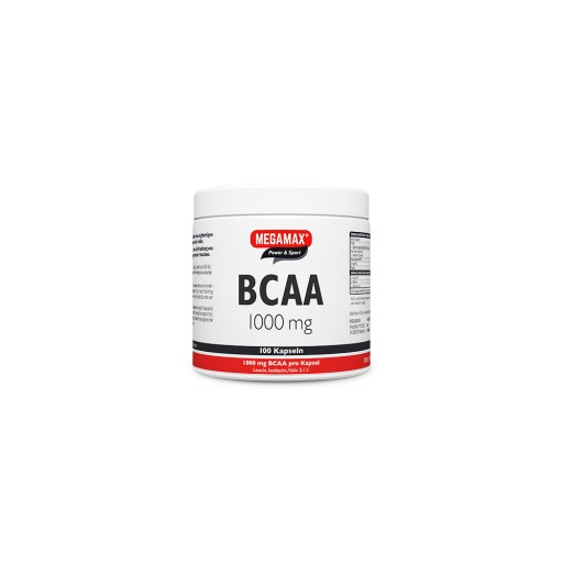 BCAA 1000 mg Megamax Kapseln 100 St