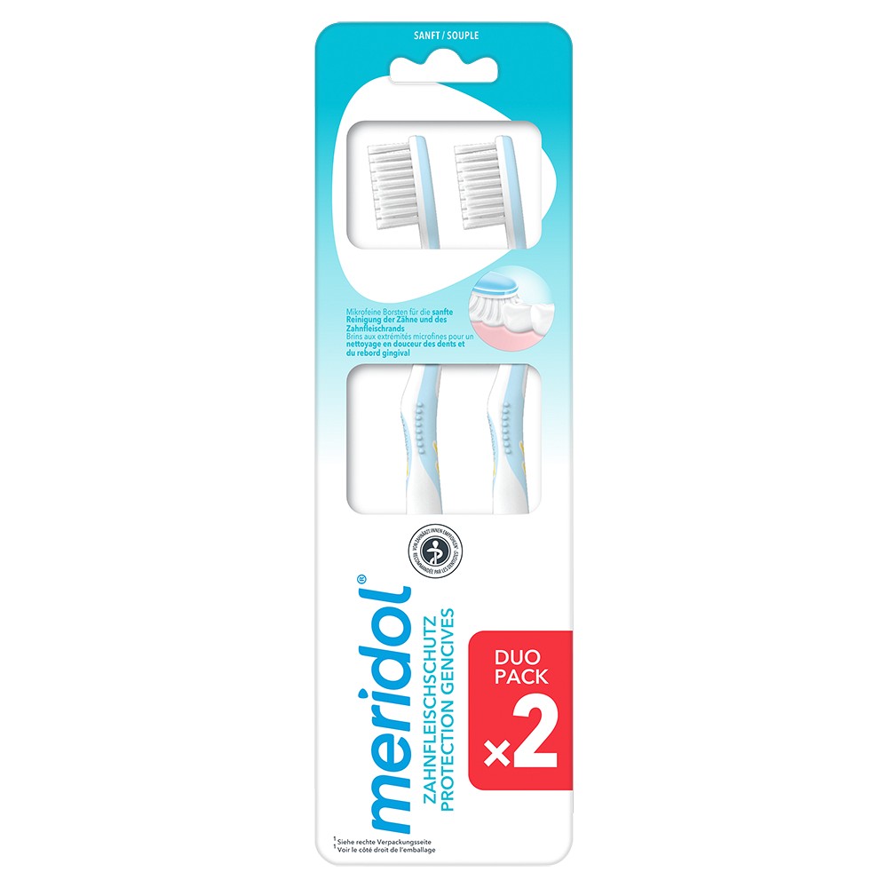MERIDOL Zahnbürste sanft Doppelpack 2 St