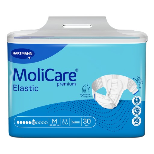 MOLICARE Premium Elastic Slip 6 Tropfen Gr.M 30 St