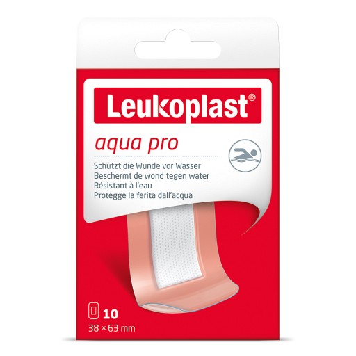 LEUKOPLAST aqua pro Strips 38x63 mm 10 St
