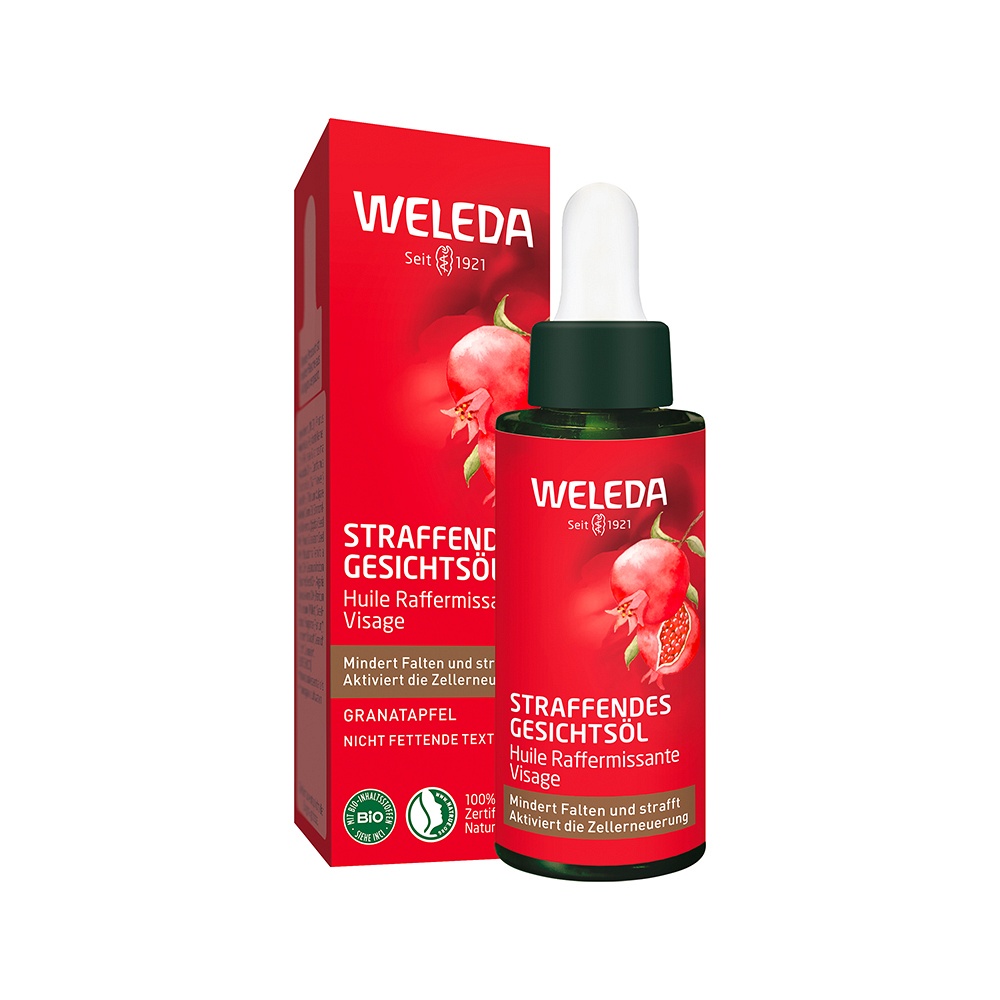 WELEDA straffendes Gesichtsöl Granatapfel 30 ml